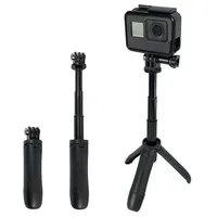 Mini Tripod Mount Selfie Stick Extendable Monopod for Gopro Hero For SJCAM Xiaomi YI 4k Accessories