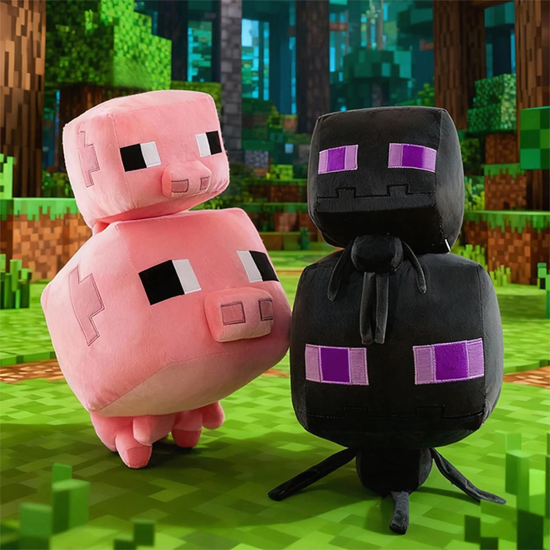 신상품 입고 마이 월드 봉제 인형 앉아있는 크리퍼 좀비 워든 인형 봉제 동물 어린이 생일 크리스마스 선물