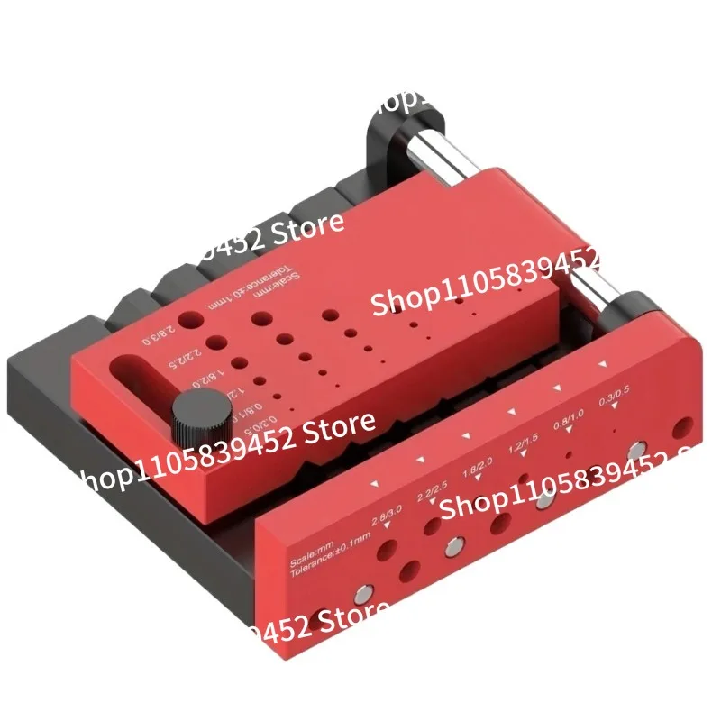 For Round Rod Drilling Positioner Model Tool Round Rod Center Punching Fixture