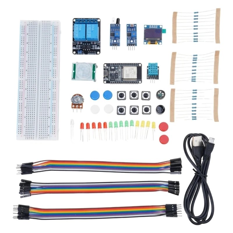 F68C DIY Project Pack Electronic Starter Learn with Basic Circuit Complete