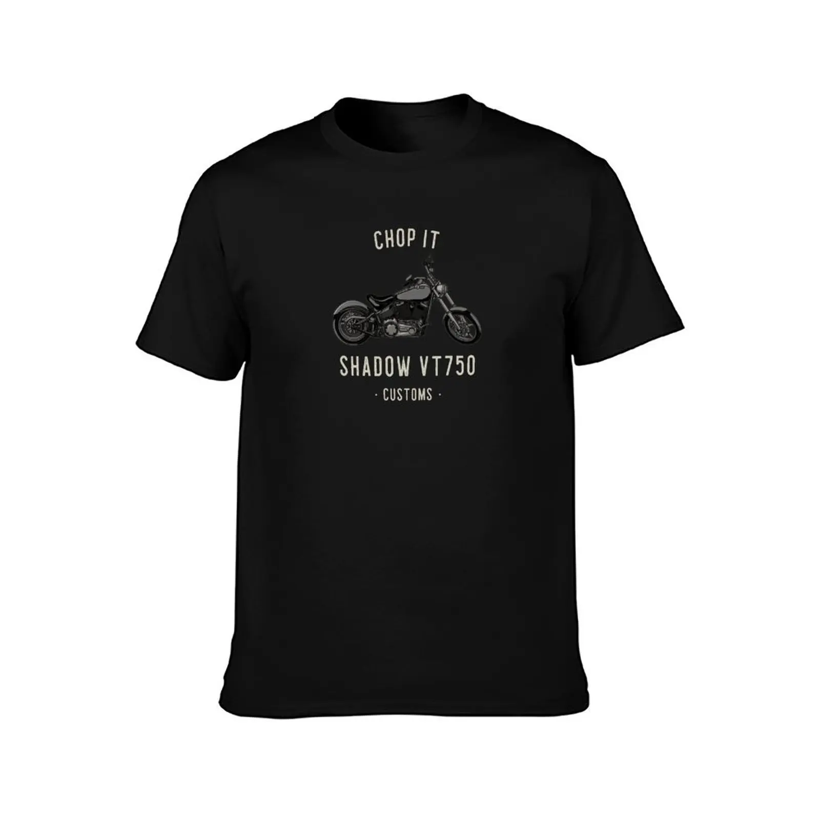 Chop It VT750 Motorcycle T-Shirt Trend Art Print T-Shirt