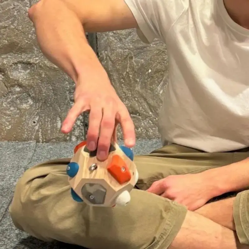 DIY Handcrafted Boulder Block Climbing Holds Strength Training Tool For Grip Power & Precision Functional Fitness Fit Climbing