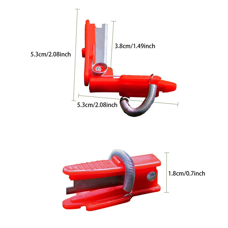 Multifunction Thumb Knife Garden Pruner Fruit Picking Device Safe Fruit Blade Tool Cutting Blade Rings Finger Protector Catcher