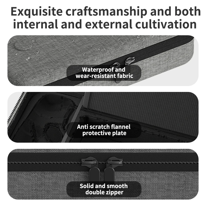 Aolion ل Asus ROG ALLY حقيبة حمل محمولة إيفا الصلب للصدمات السفر واقية حقيبة التخزين لملحقات rog ally