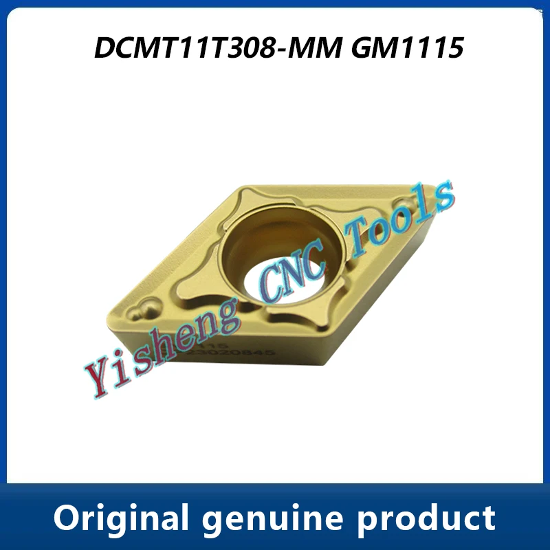 

CNC Insert turning tool Original DCMT DCMT11T308-MM GM1115 GS3115 GM3225 cutting tool Including freight