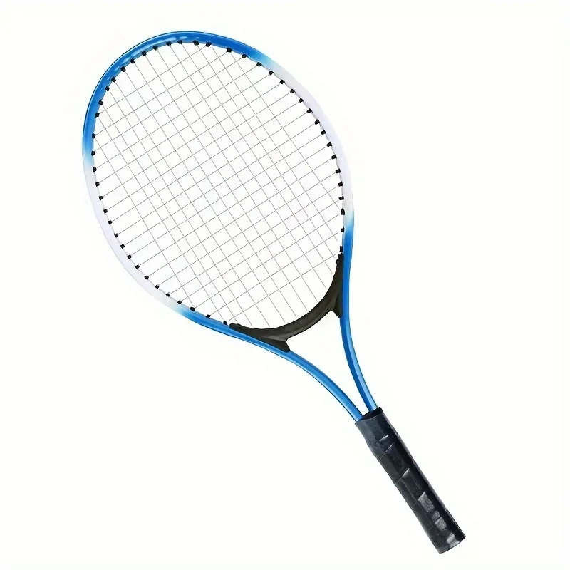 Durable Iron Alloy Tennis Rackets with Non-Slip Grip - Perfect for Competitive Training, Mixed Colors, Tennis Accessories