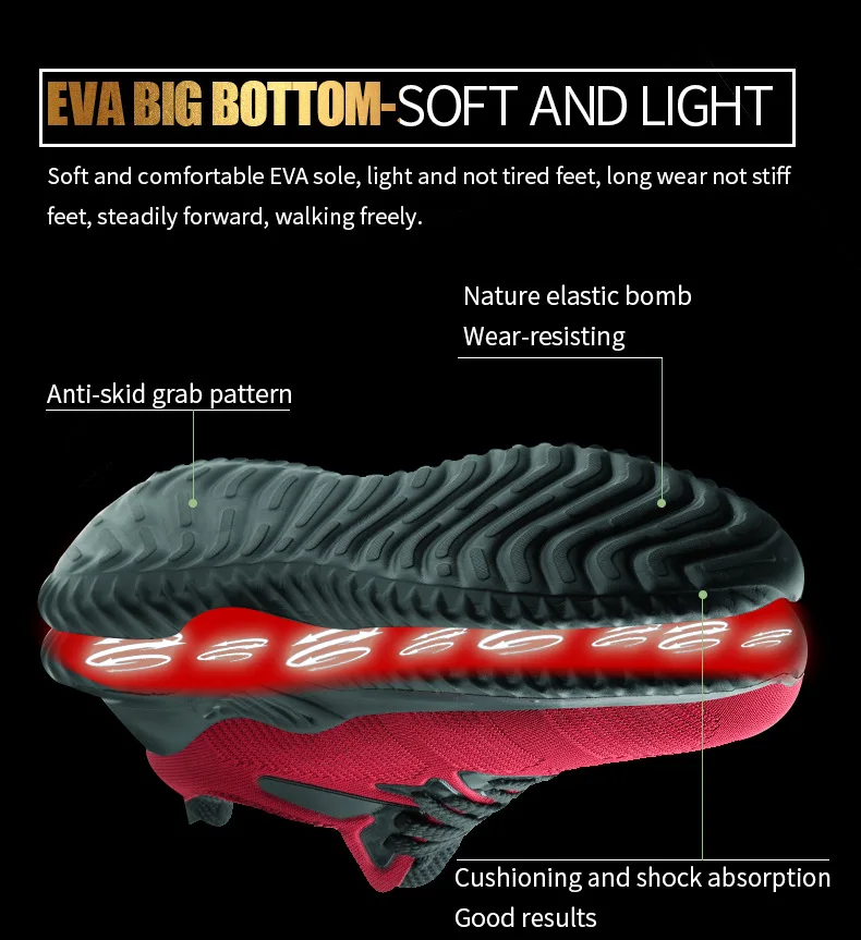 New Low-top Work Shoes Steel Toe Anti-smashing Puncture-proof Labor Protection Men's Construction Foot Protection Safety Shoes