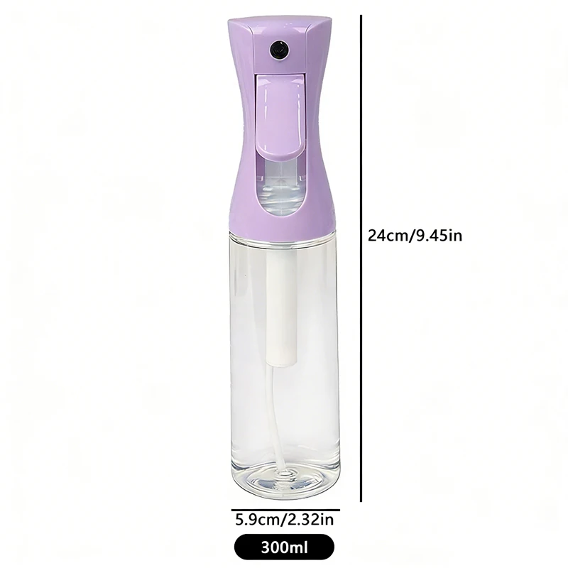 

1pcs High-Pressure Spray Bottle Refillable Bottle With Coloured Nozzle For Continuous Misting Bottle For Dispensing Disinfectant