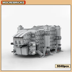 Space War Empire Military Dropship Force Firepower Support Transport Ship Building Block Starship Fleet Model Brick Toys Gifts