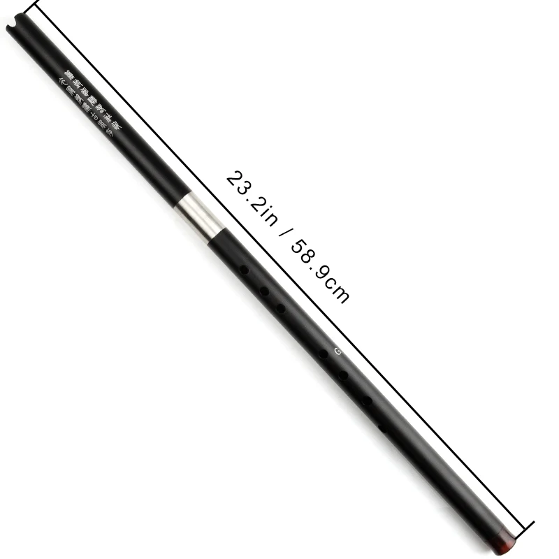 Metal Xiao Flute Classical Vertical Musical Instrument Aluminum Two Section XIAO Flute for Beginner