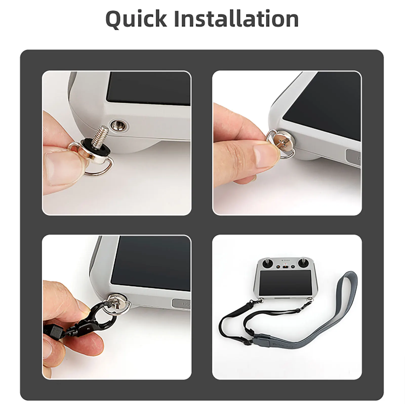 Dji mini用ストラップ,コントローラー用ストラップ,タッチスクリーン,ドローン用アクセサリー,ミニ4プロ,3プロ,rc2