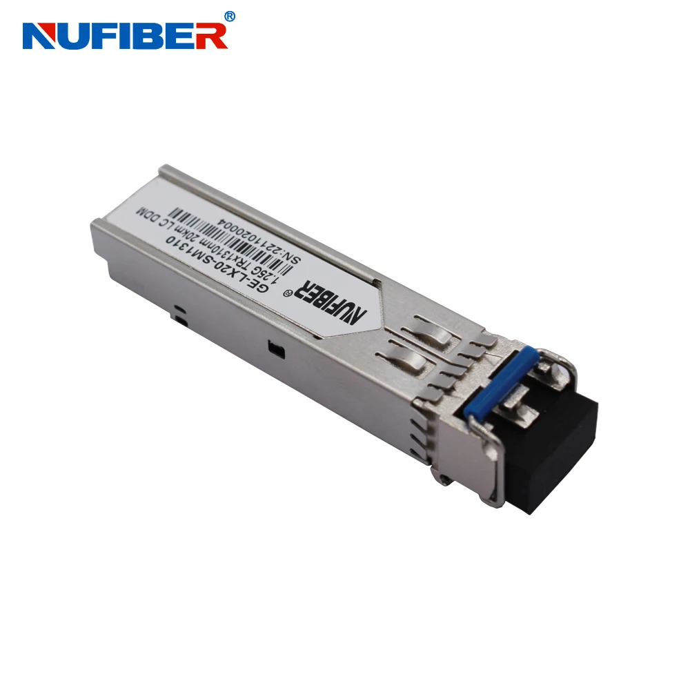 2PCS SFP-GE-LX-SM1310 Sfp 125g 20km 1310 SMF Single Mode LC Sfp 20km 1G Optical Module