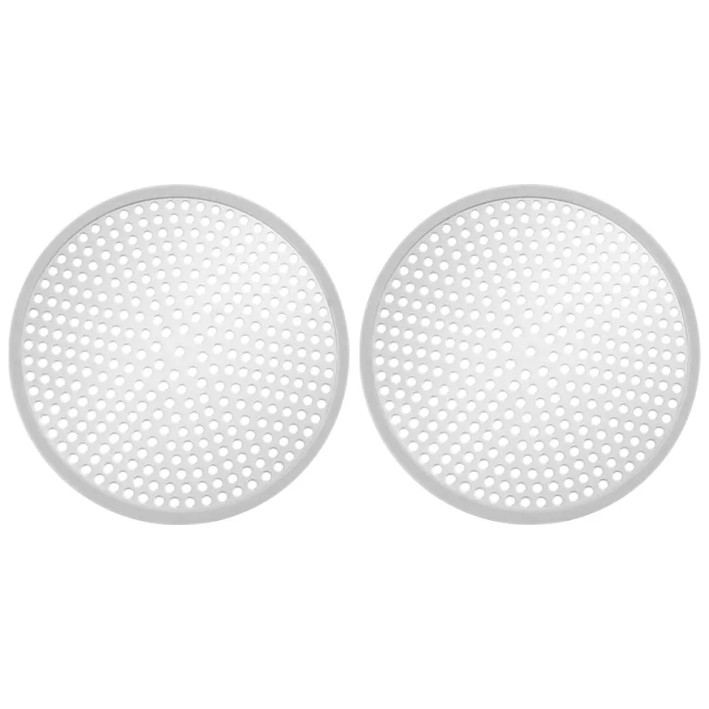 

2Pcs Shower Drain Strainer Stainless Steel Hair Catcher Round Cover Bathroom Tub Filter Hair Catcher Bathtub Shower Drain Cover