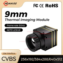 Thermal Camera CV 256/384/640 9MM thermal imaging camera with CVBS Interface Micro Thermal imager Camera Module