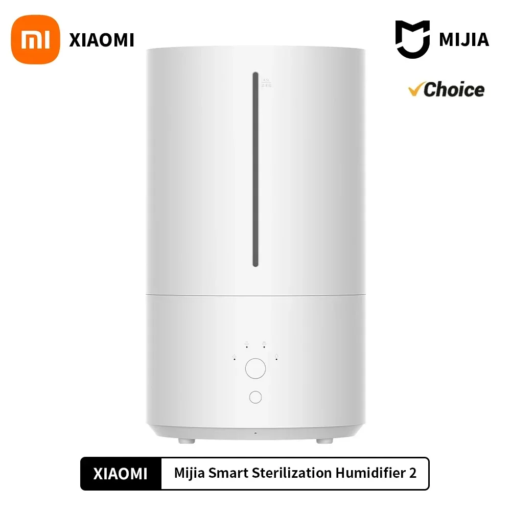 XIAOMI MIJIA Smart Antibacterial Humidifier 2 For Home 4.5L UVC 99.9% Sterilization Air Humidifier Aroma Essential Oils Diffuser