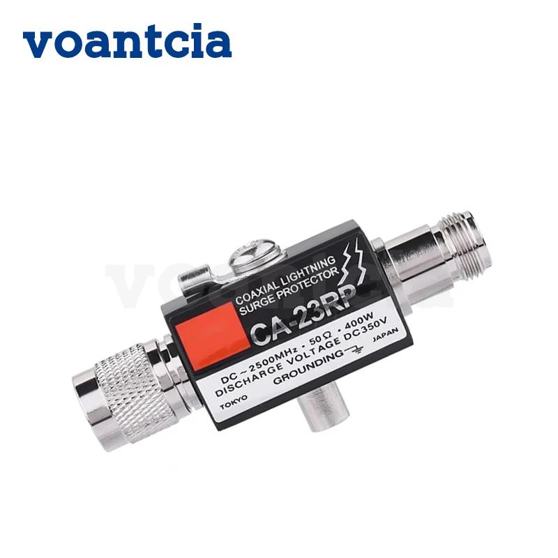 Protetor de impulso do prendedor da luz da antena n macho ao conector coaxial fêmea de n CA-23RP