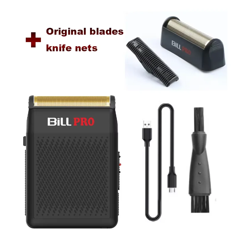 

BILL PRO 400 Professional Shaver New Whitening Retoucher Beauty Light Head Tool Vintage Oil Head Styling Barber Shaving Machine