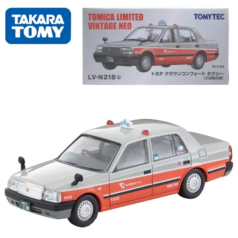 TAKARA TOMY TOMYTEC Tomica 1/64 TLV-N218a TLV-N218b TOYOTA CROWN COMFORT Taxi Alloy Toy Motor Diecast Metal Model Gifts