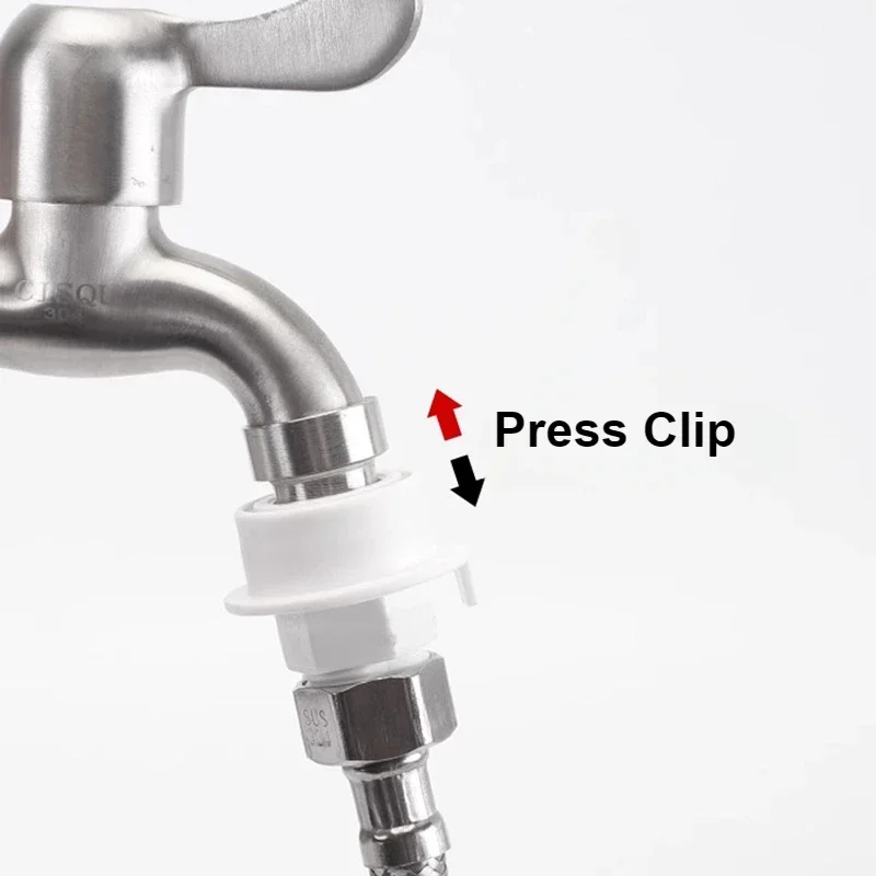 Washing Machine Tap Adapter Bathroom Accessories Universal Water Faucet Adapter Garden Irrigation Water Connector Fitting 1/2''