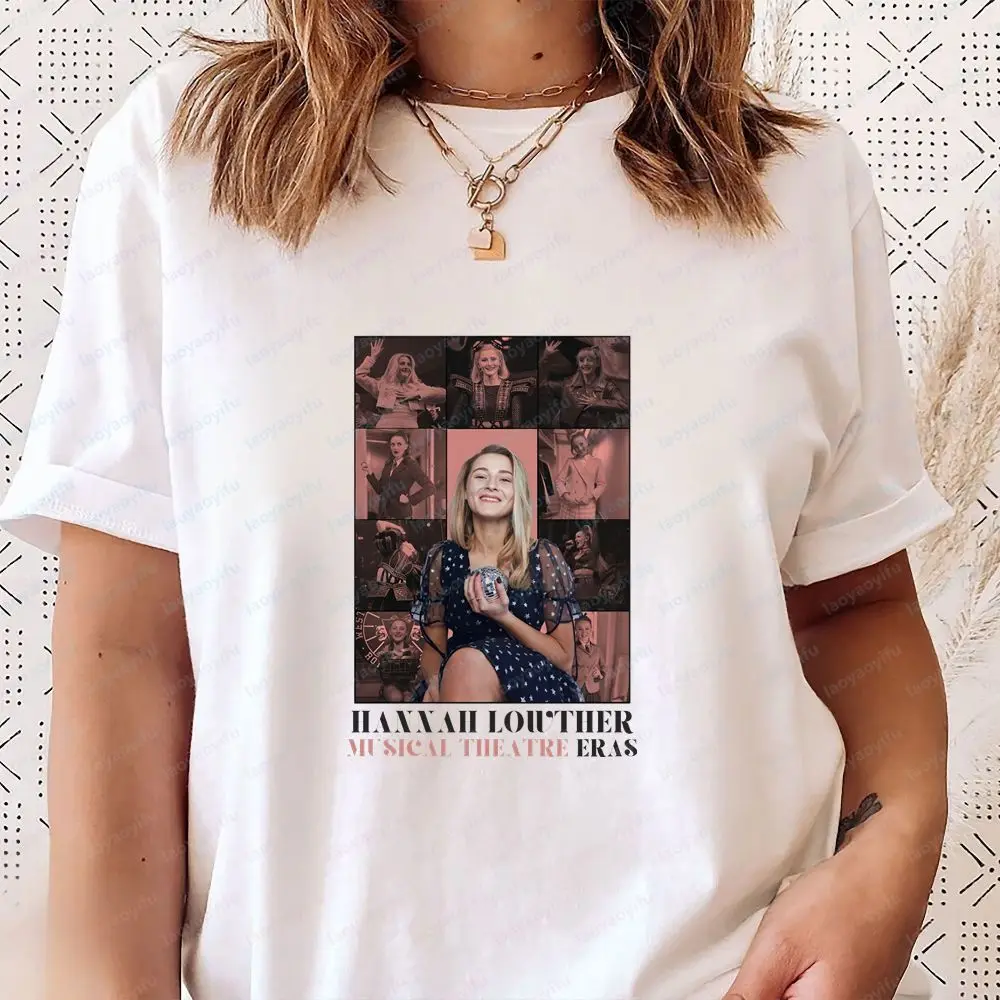 Six The Musical Hannah Lowther - Summer Trend Urban Casual Men's and Women's Pattern Large-Sized Comfortable T-Shirt