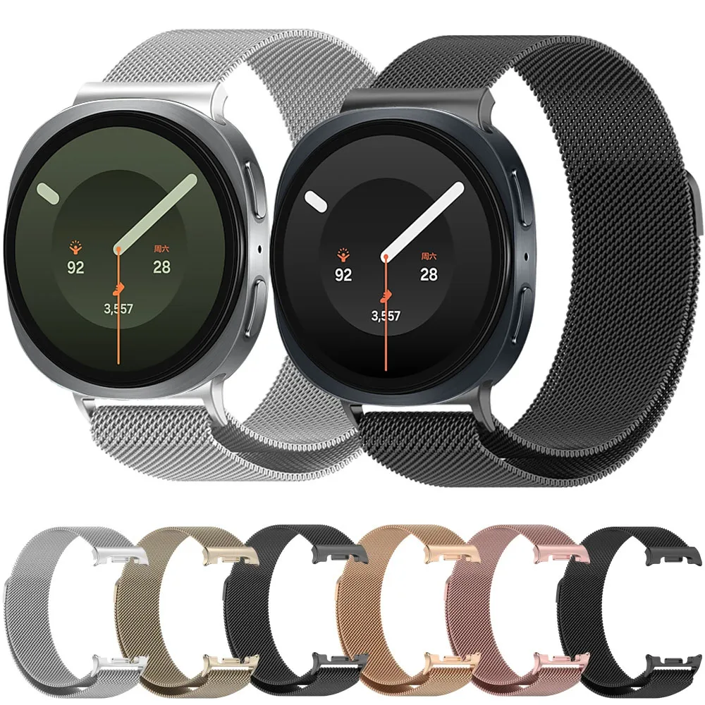Milanese Loop Armband für Samsung Galaxy Watch 9/8 44mm 40mm Magnetisches Armband für Samsung Galaxy Watch 8 Classic 46mm Zubehör