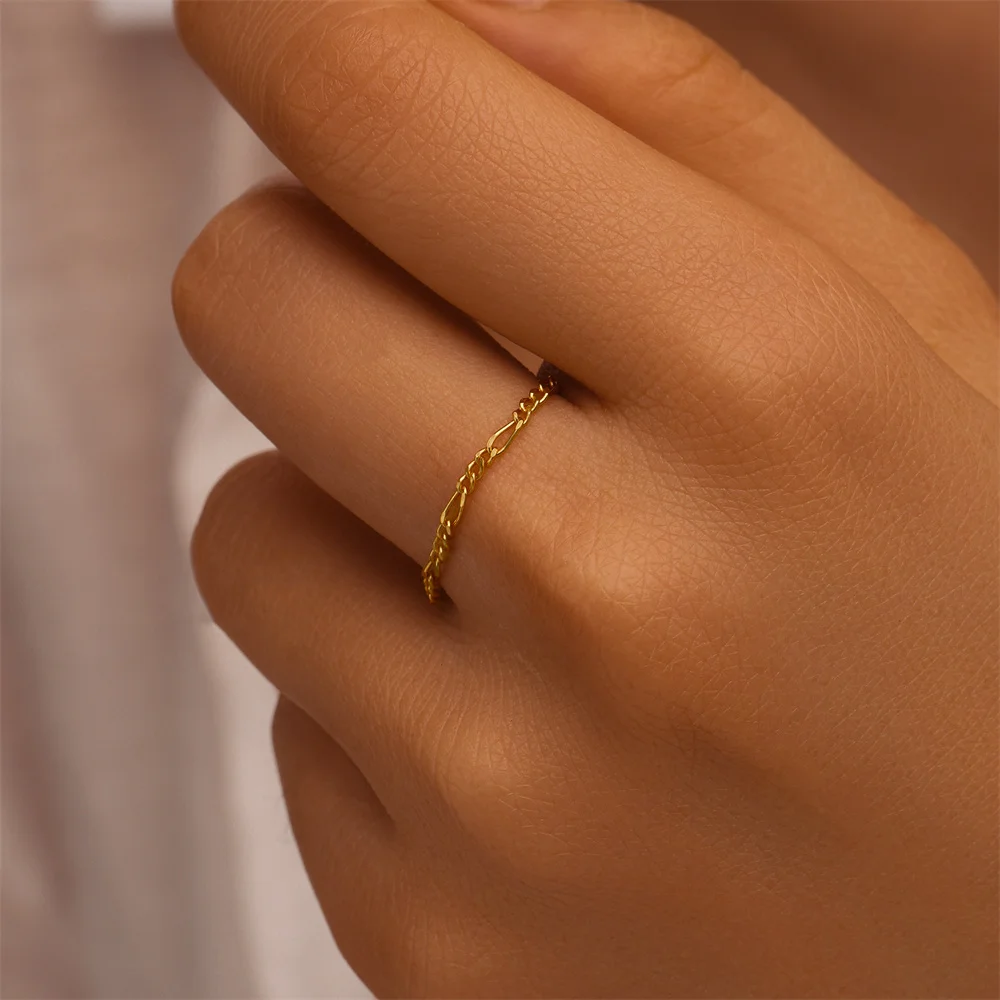 Aide 1pc 925 Sterling Silver Hollow Beading Simple Stackable Rings For Women High Quality Luxury Fine Jewelry Wedding Party Gift