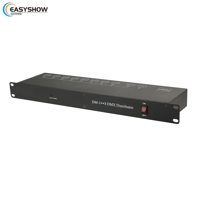 

Good Price 4/8 Ways DMX Signal Splitter Distributor for Disco Stage