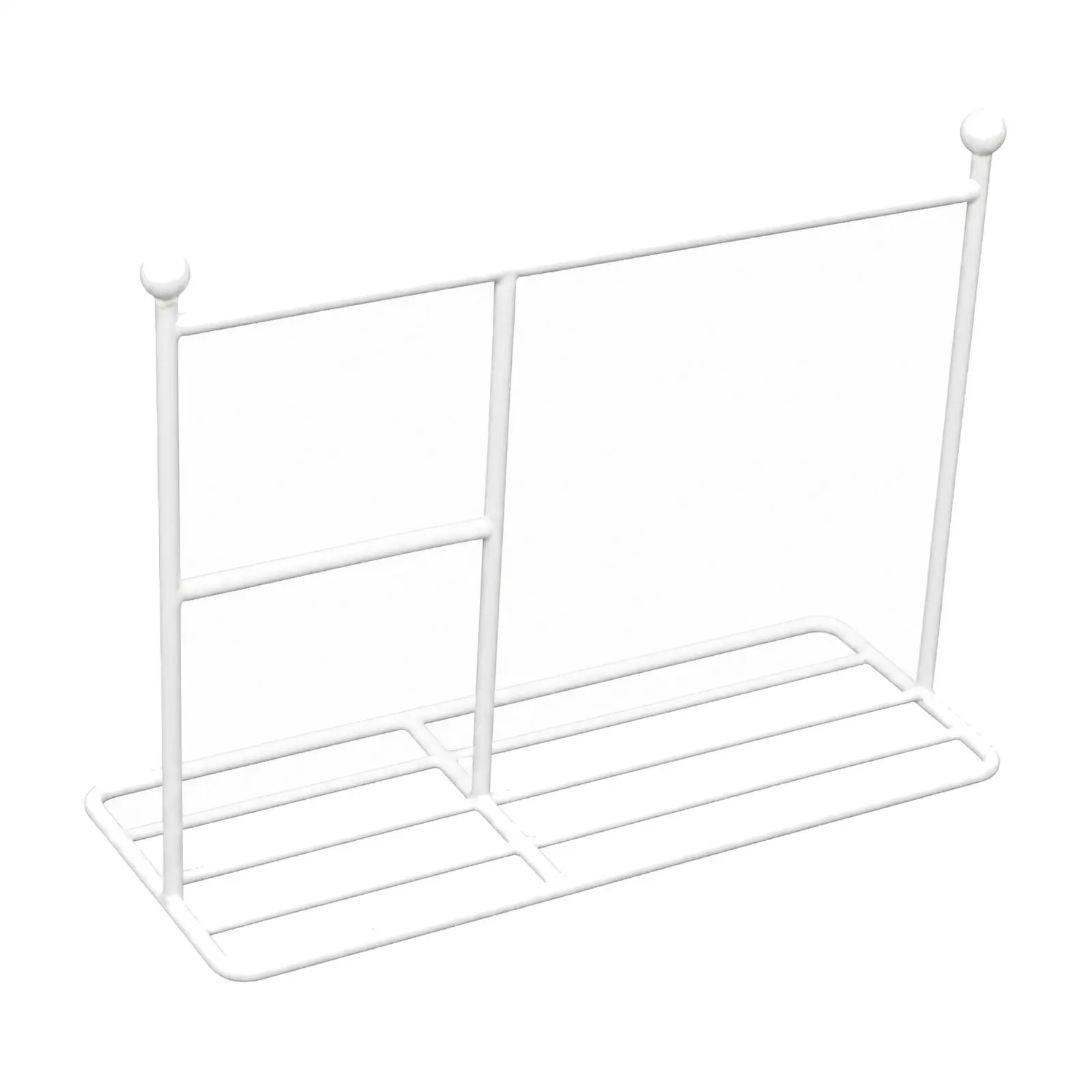 Doll House Clothes Rack Mini Metal Hanger Stand for Toy Doll Garment Storage Display Organizer Rack - view 3