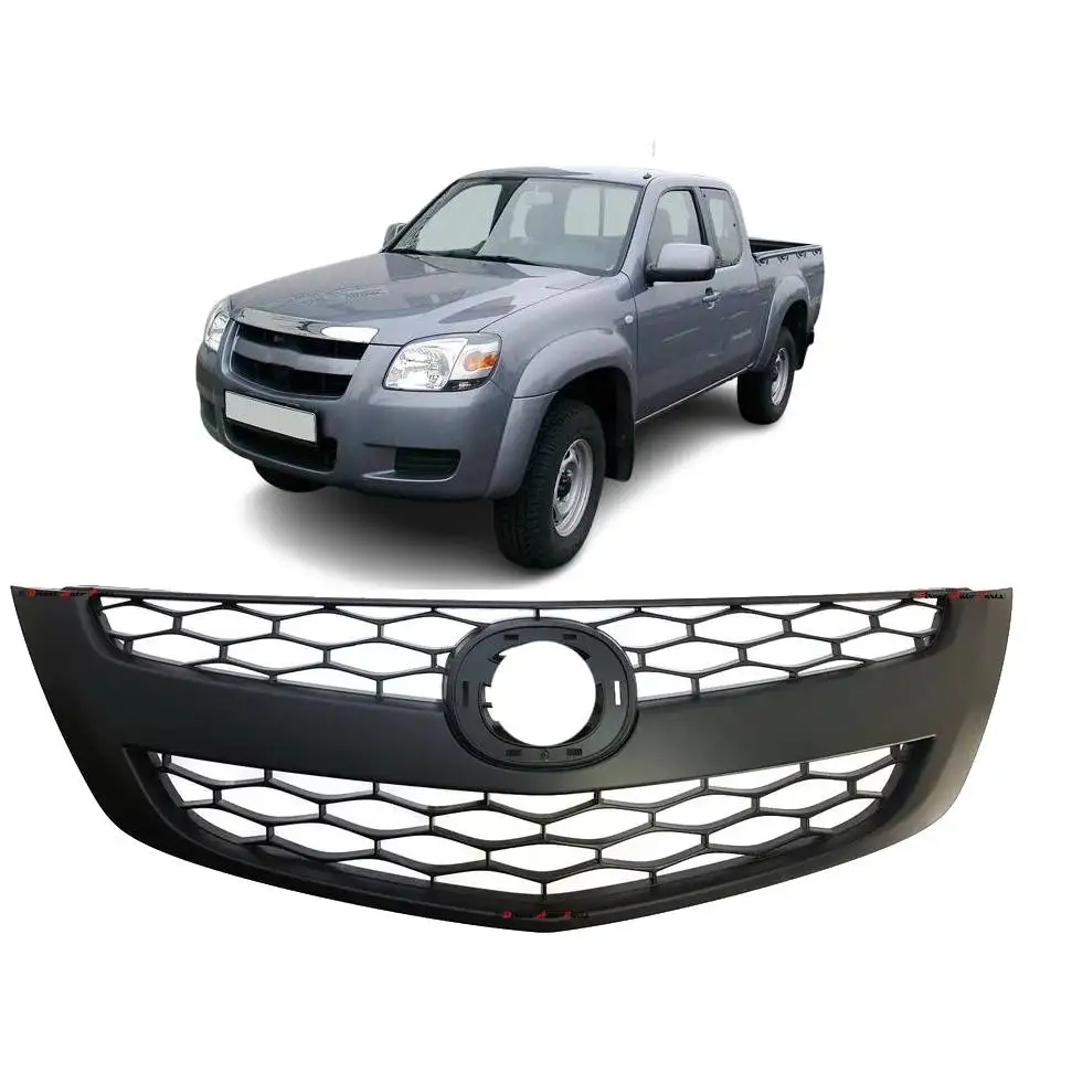 

car Black RADIATOR GRILLE bumper grille for Mazda BT-50 2011 - 2015