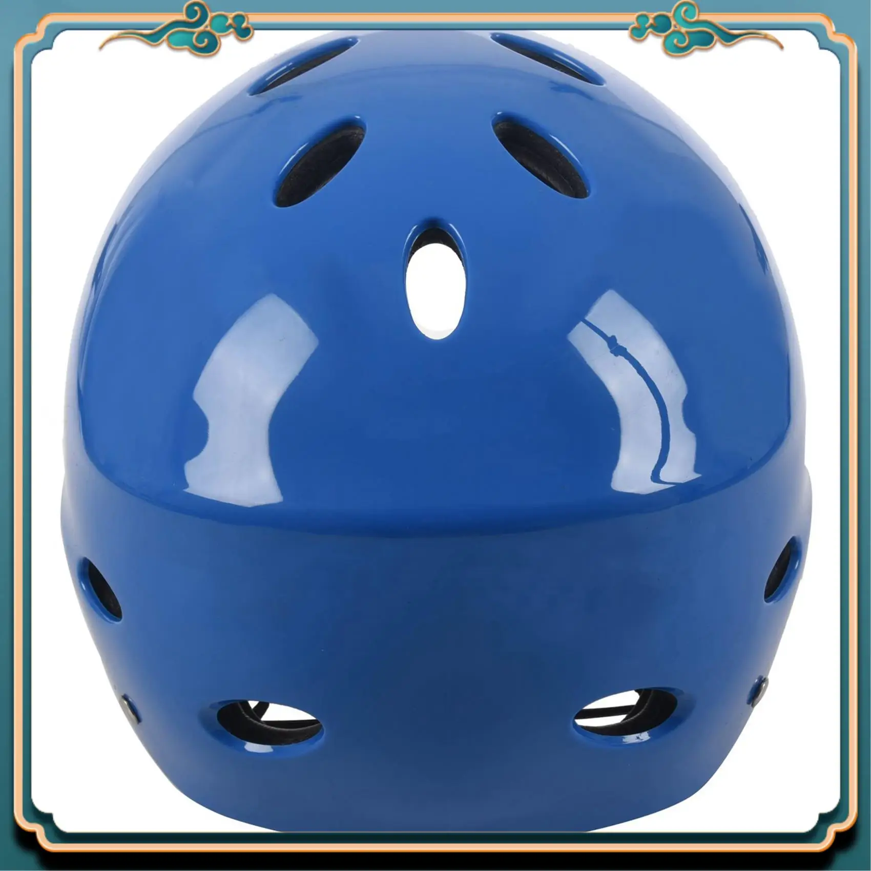 أحدث خوذة حماية للسلامة 3X 11 فتحة للتنفس للرياضات المائية وزورق الكاياك وركوب الأمواج - أزرق #3
