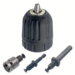 2-13mm Precise Keyless Drill Chuck Converter 3/8