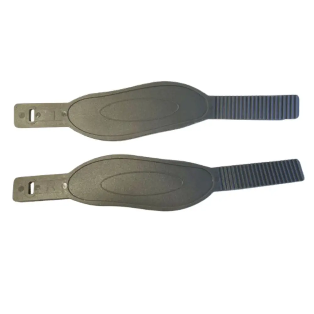 

2Pcs Adjustable Exercise Bike Pedal Straps Detachable Black Fitness Bike Pedals Durable 30cm Toe Pedal Straps Belts Home or Gym