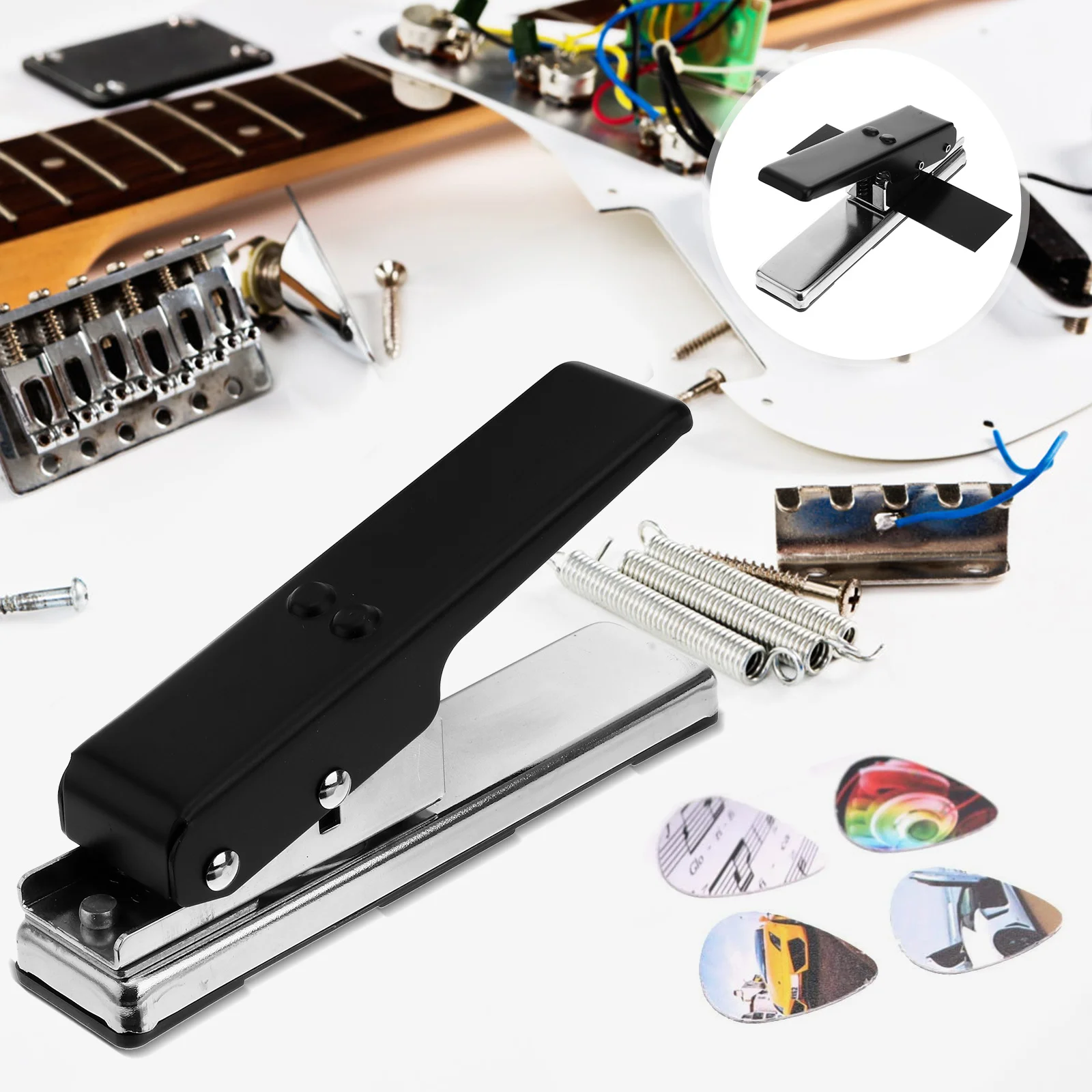

Professional Guitar Picks Maker Plectrum Punch Cutter Tool Recycled Card Compatible Sturdy Guitar Picks Production