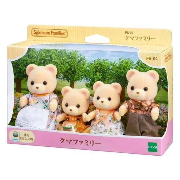 Sylvanian Families Anime Figures Elephant Panda Cute Kawaii Japanese Version ternurines action figures Girl Birthday Toys Gifts