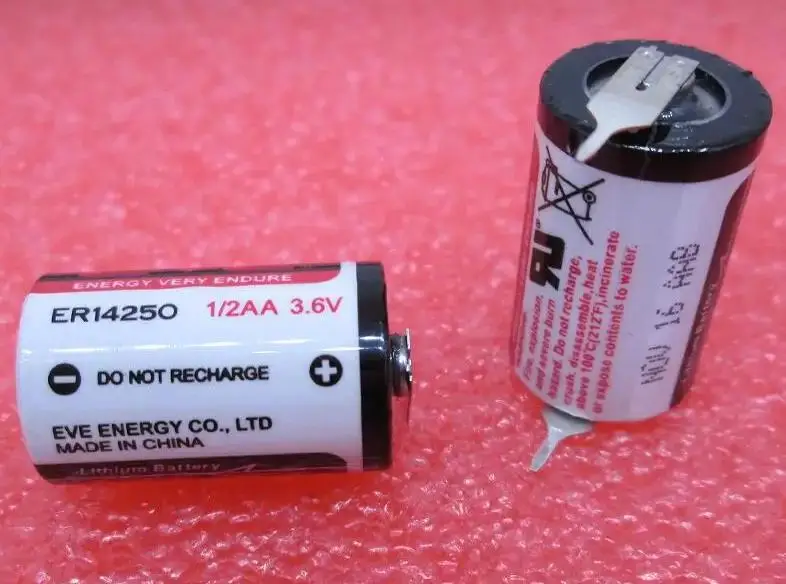 HOT NEW ER14250 3.6V 1200mah water electricity meter industrial PLC control  Lithium Battery