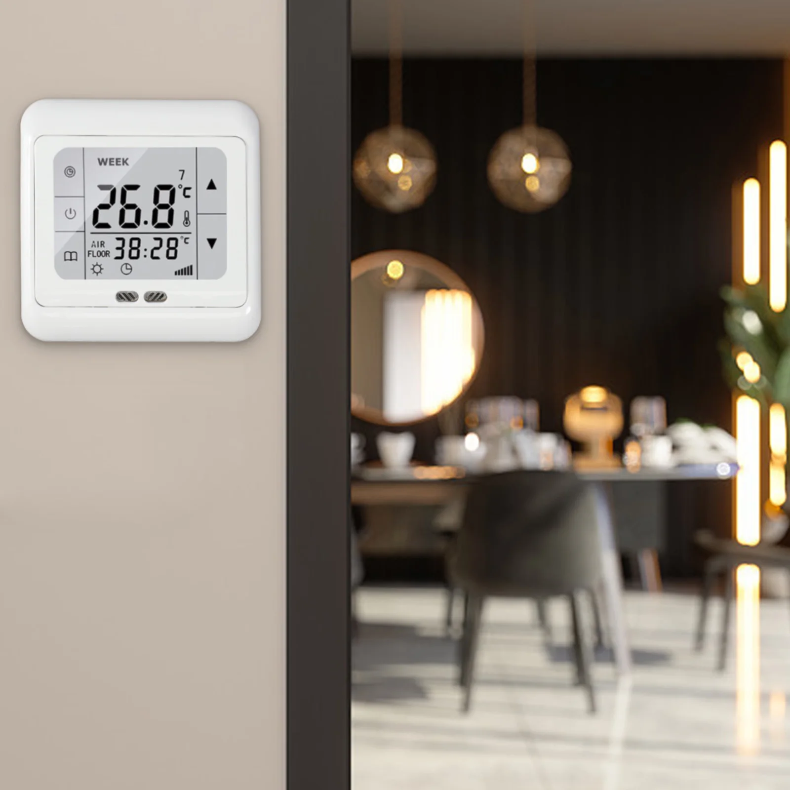 

Набор термостатов для улучшения дома, сад, дом, надежность в использовании, нежный, простой в установке, длительный срок службы, новинка