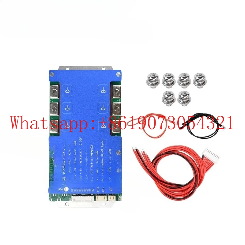 

4S 8S 100A 200A плата защиты литиевой батареи, плата Bluetooth поддерживает связь 485/UART, можно подключить в серии