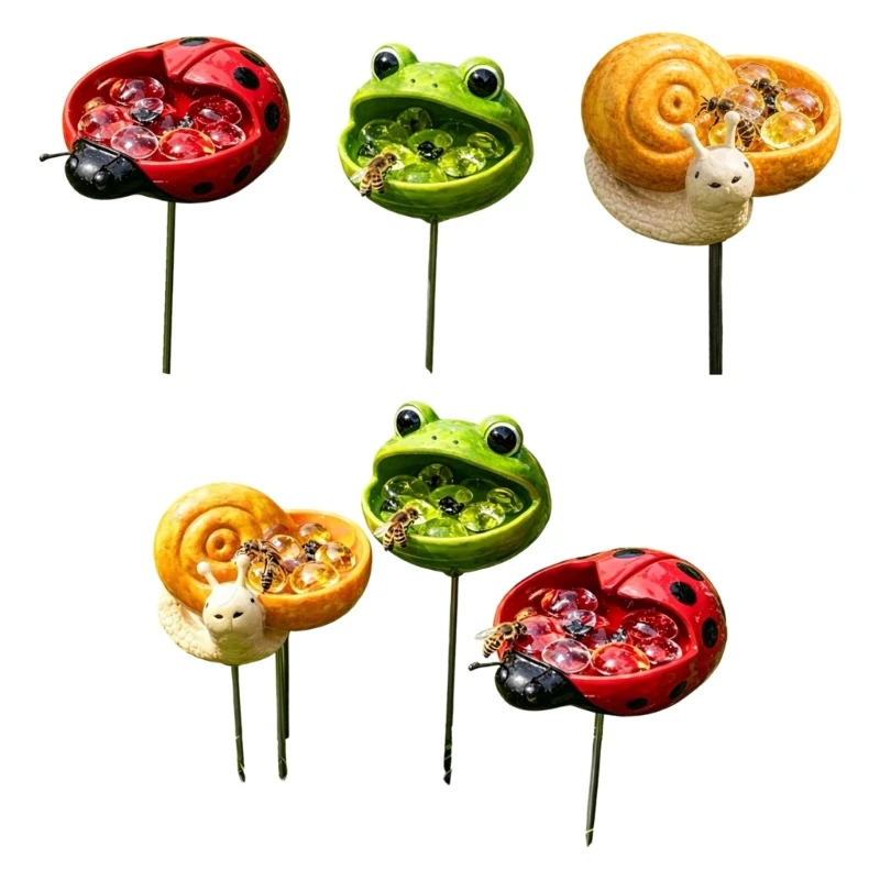 Outdoor Butterfly Bees Insect Water Feeder For Garden Attracting Pollinators Easy Installation And Cleaning Maintenance 37JD