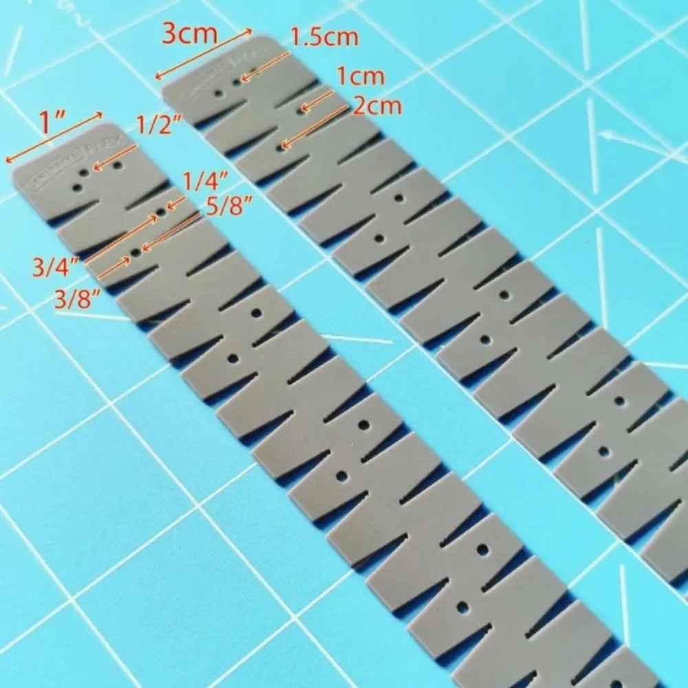 Flexible Bending Sewing Tool Portable Time-Saving DIY Hemmer Adjustable Heat Resistant Curve Scale Hemming Tool DIY Projects