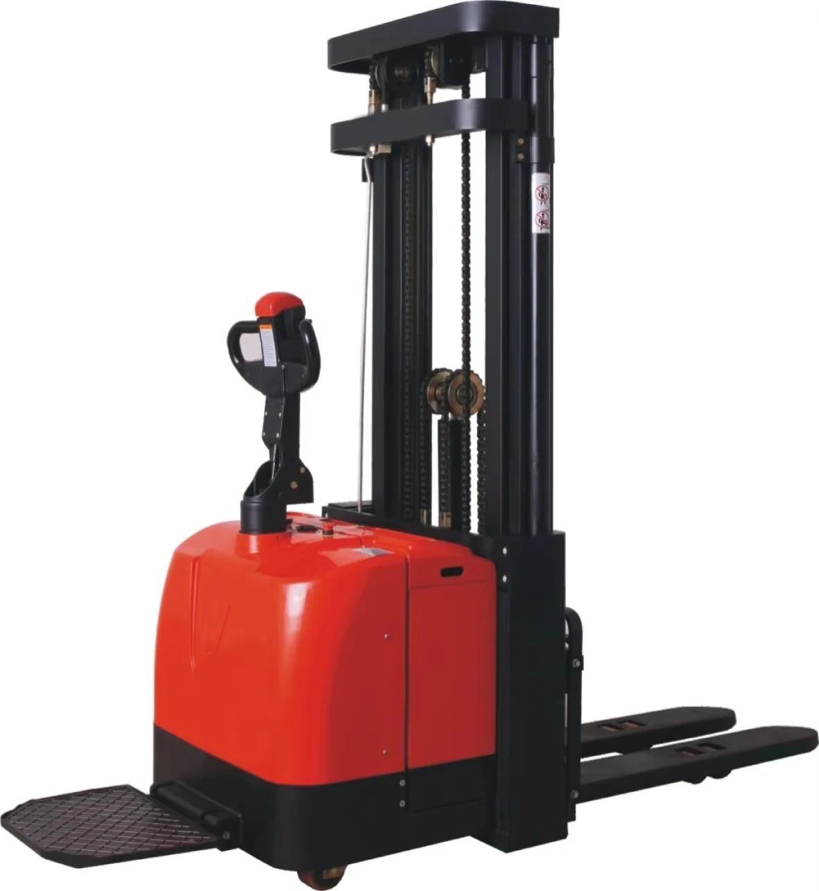 CE Certified Compact Electric Stacker 1500kg Pallet Stacker Adjustable Mast Height Factory Handling Equipment