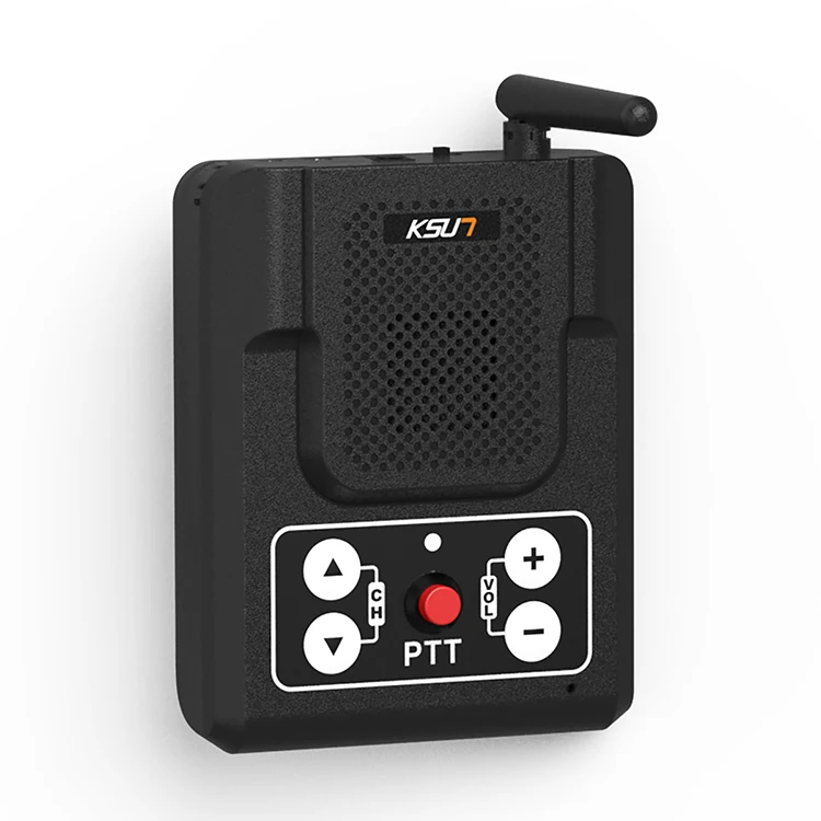 Desktop Walkie Talkie 80dB 400-480MHz Window Intercom for Counter Service Bank Restaurant KSUN Q26