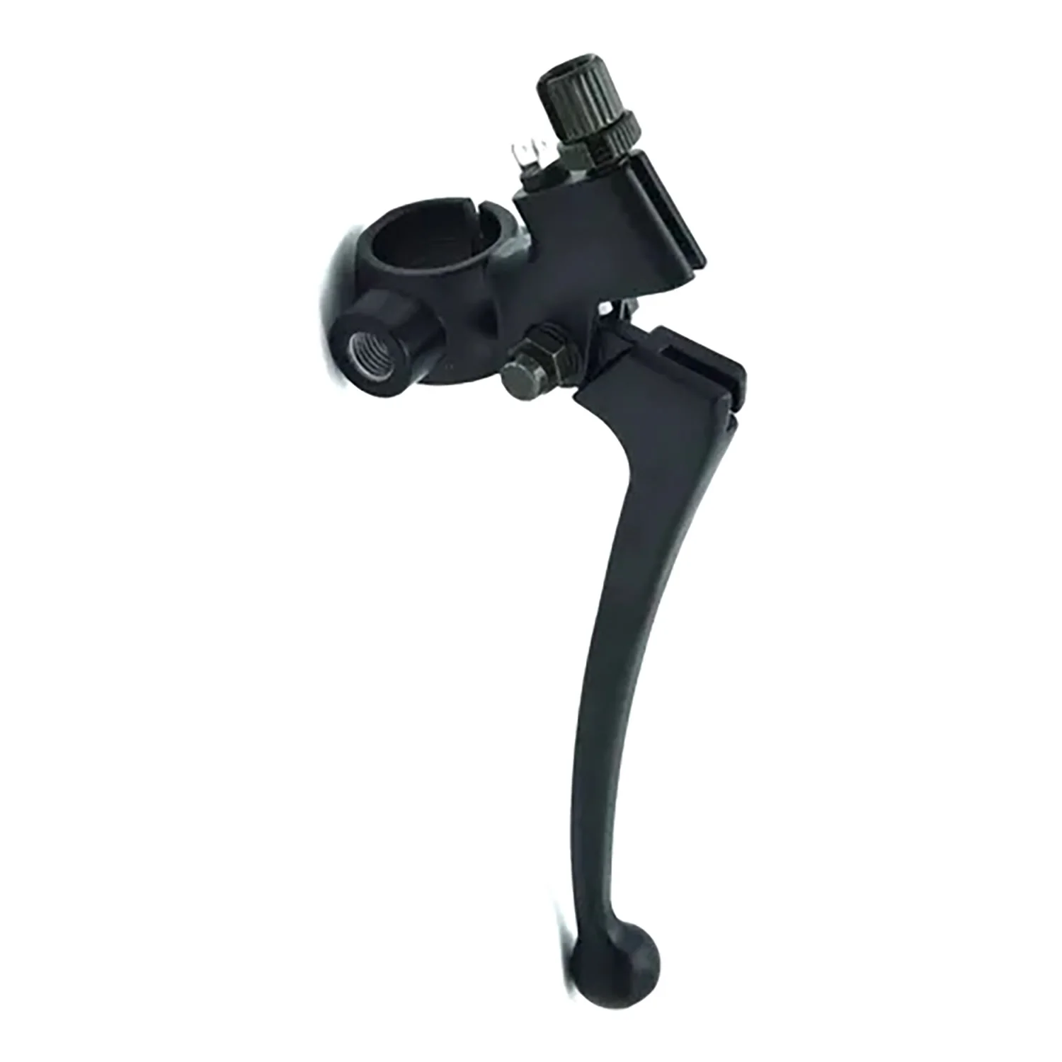 1PC Right Brake Lever Assembly For Italika DT125 DT150 FT125 FT150 2014-2024 Black Aluminum Motorcycle Replacement Parts