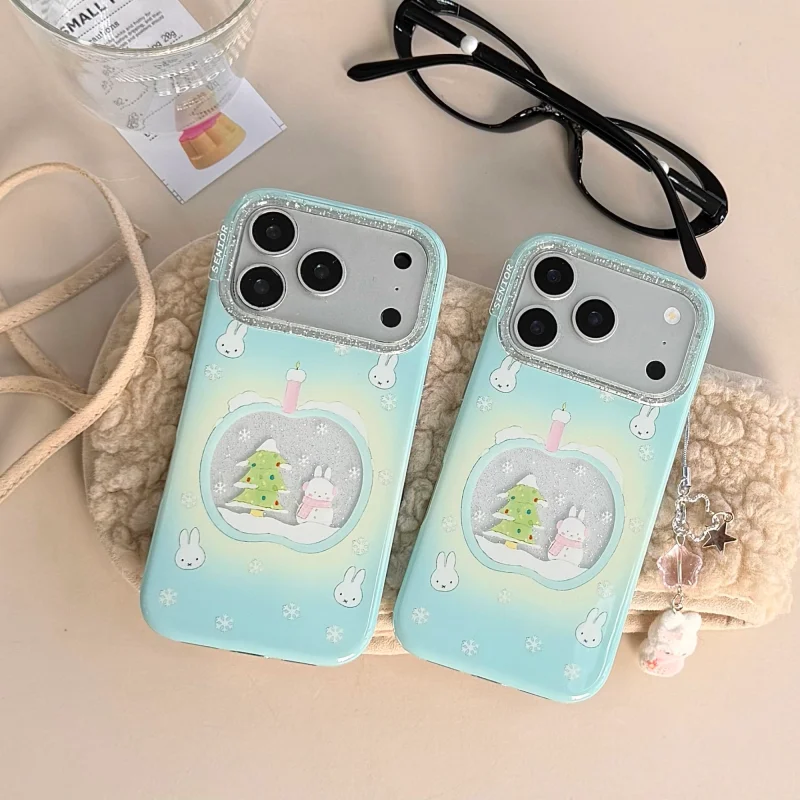 Милый мультяшный рождественски – обзор и цена Cute Cartoon Wrist Strap Silicone Case
