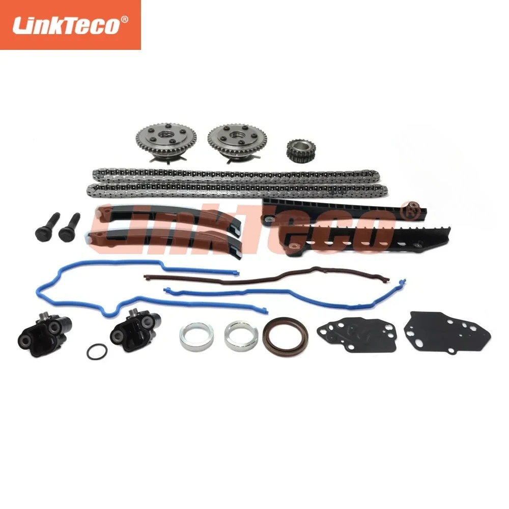 Timing Chain Kit Oil Pump Timing + cover Seal For Ford Expedition F-150 F-250 Lincoln MAark Navigator 5.4L V8 GAS SOHC 2004-2008