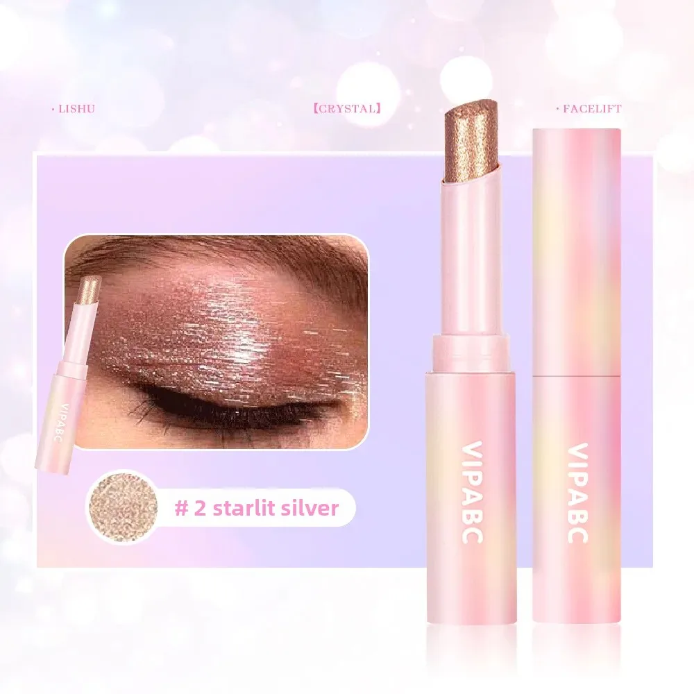 VIPABC Crystal Jelly Eyeshadow Highlight Stick Super Shiny Multicolor Super Shiny Multicolor Highlight Eyeshadow Stick kolor:02