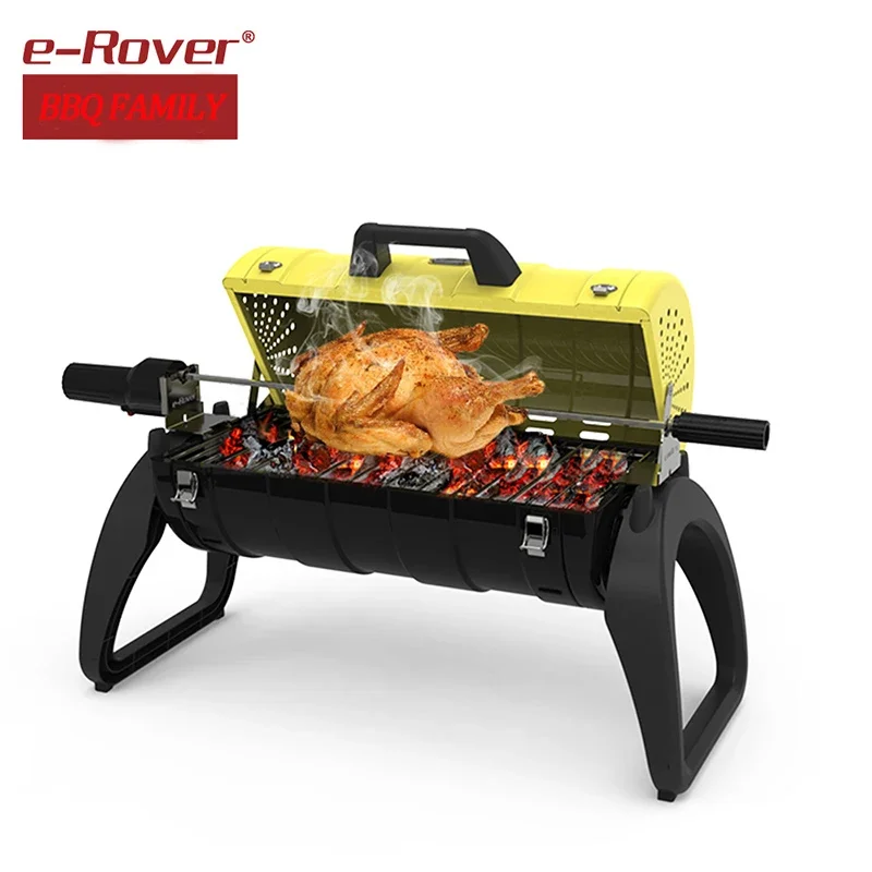 

Портативная печь для барбекю, уличный кемпинг, пикник, гриль для барбекю, патио, пеший туризм, угольный гриль, полный набор инструментов