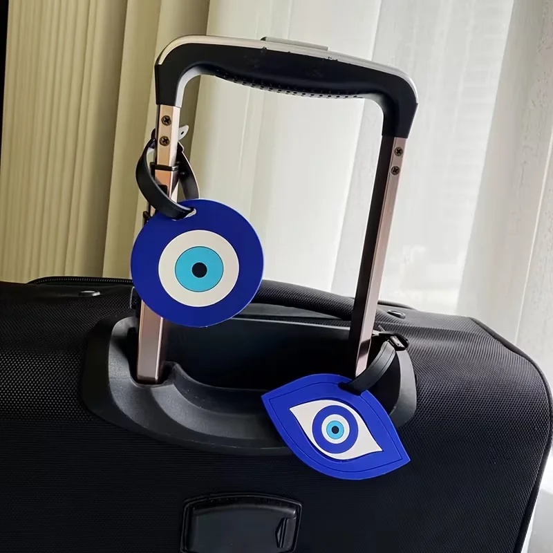 Creative Luggage Tags, Suitcase ID Tags, Luggage Anti-Loss Labels, Portable Tags for Travel Accessories