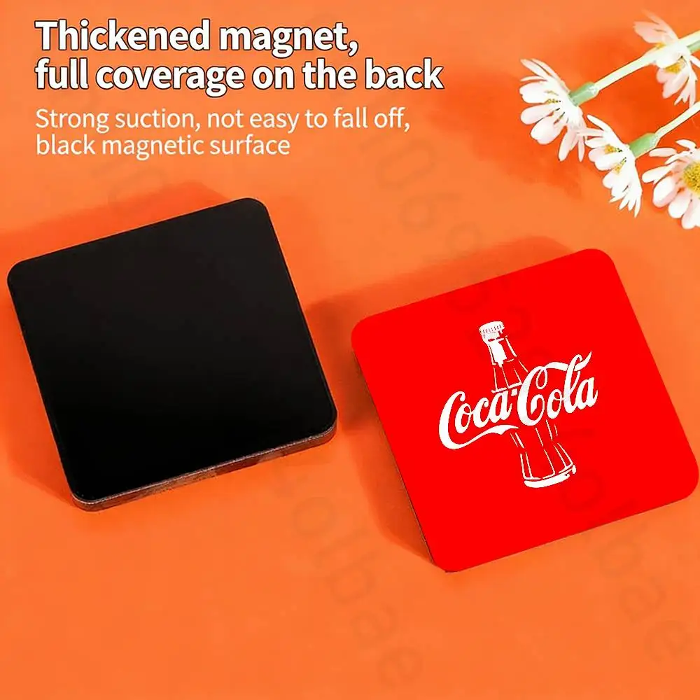 C-COCAS-COLAS Fridge Magnets Round Magnetic Refrigerator Decoration Memorial Gifts Wedding Favors