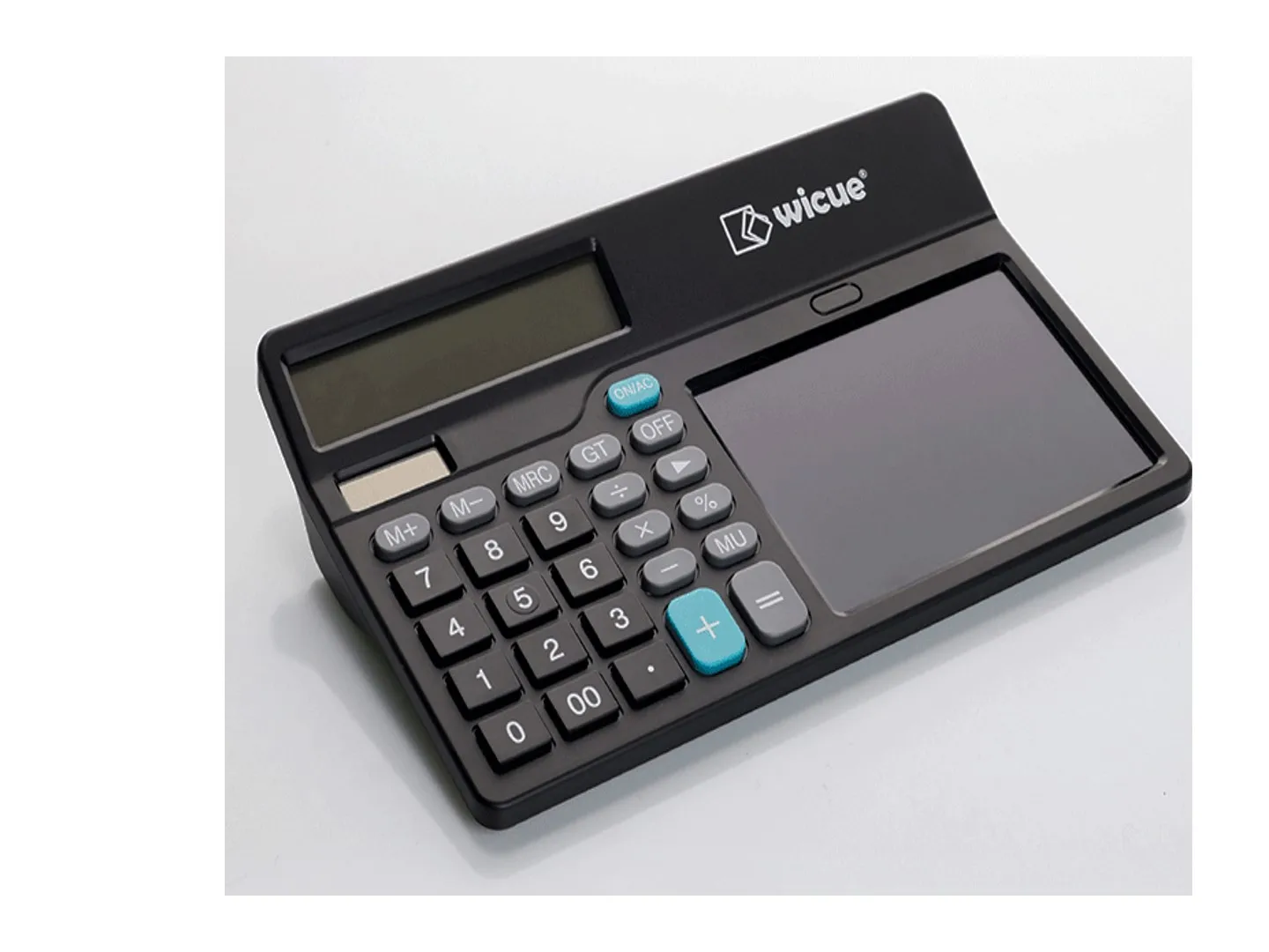 LIZENGTEC  Calculator Handwriting Pad 2-in-1 Office Accounting Student Financial Portable Dual Power Commercial