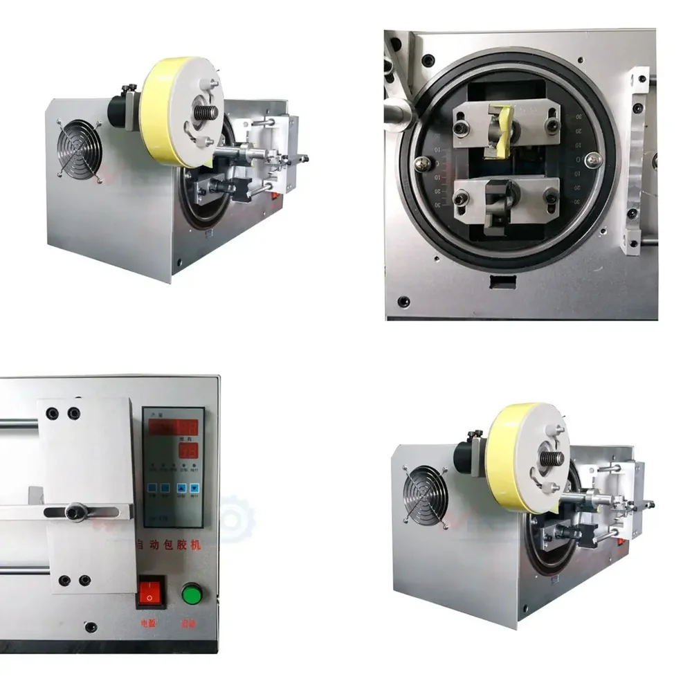 HW-T01 Transformers Relays Coils Automatic Tape Wrapping Machine for Electronic Components Assembly Equipment Industrial